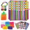 Weaving Loom Kit for Kids Ages 6-12 - Best Birthday Gifts for Girls 6-8 8-12, DIY Craft Kit, Make Potholders and Bracelets